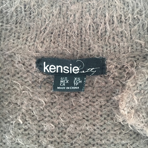 Kensie Teddy Oversized Cardigan - Picture 5 of 5